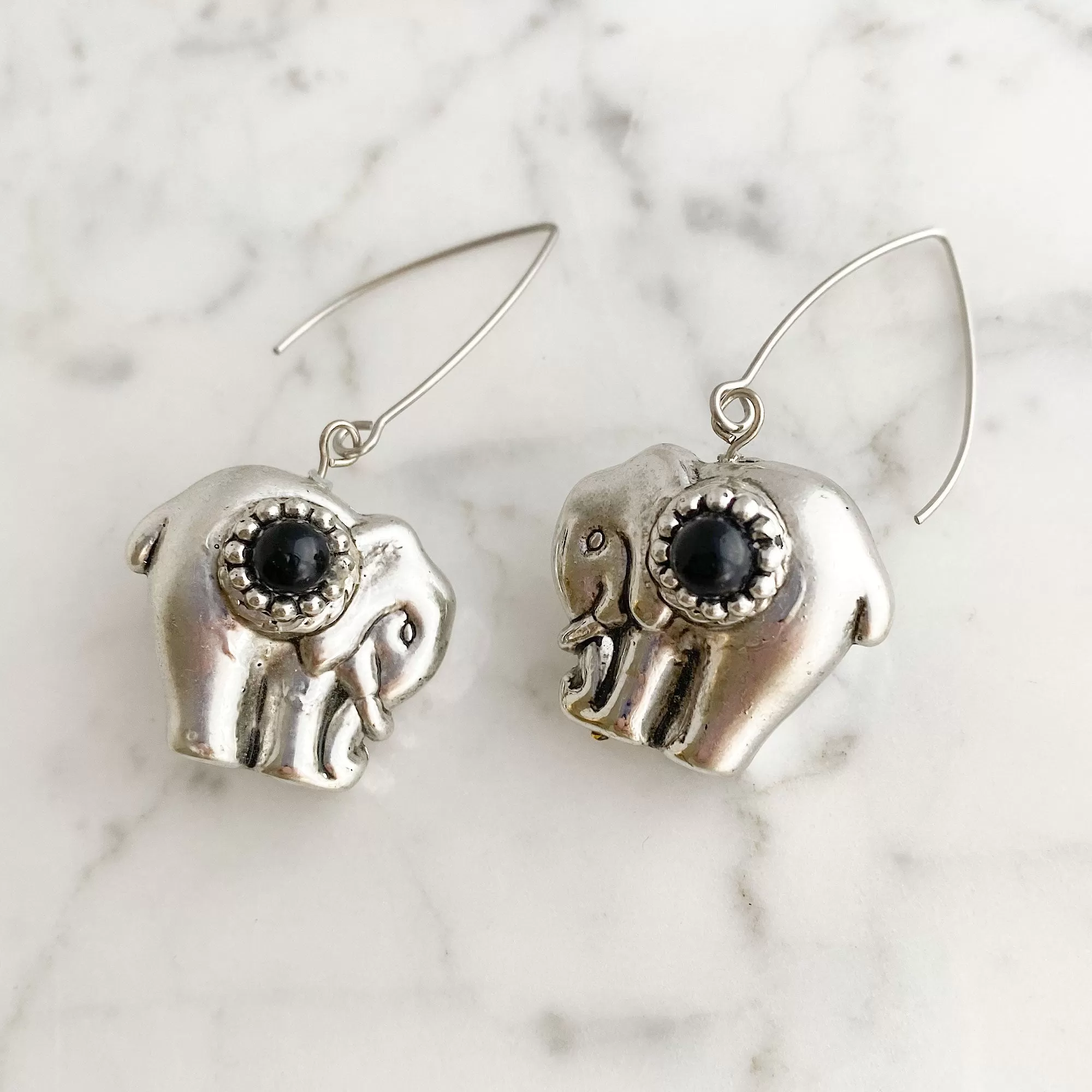 ROSIE vintage lightweight elephant earrings