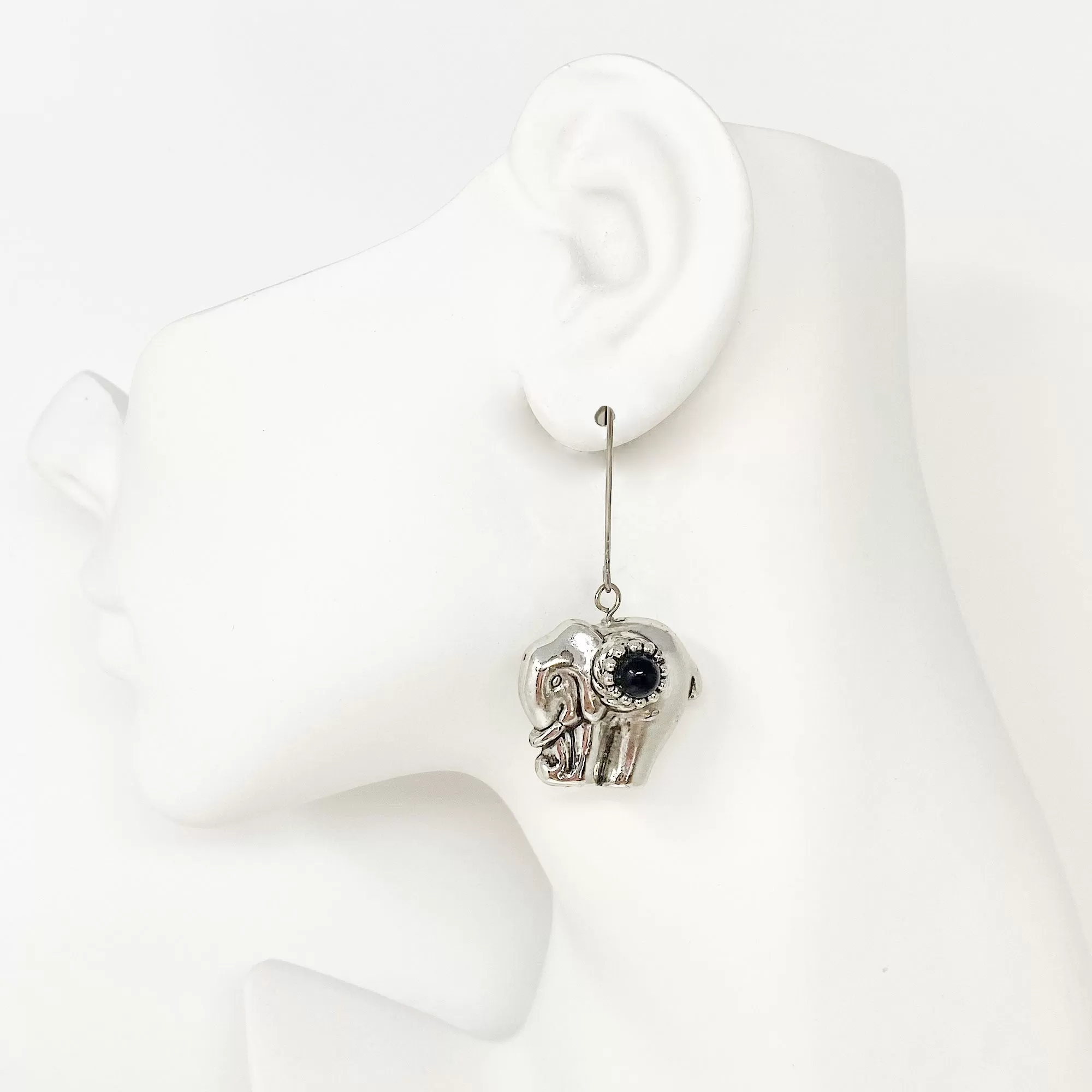 ROSIE vintage lightweight elephant earrings