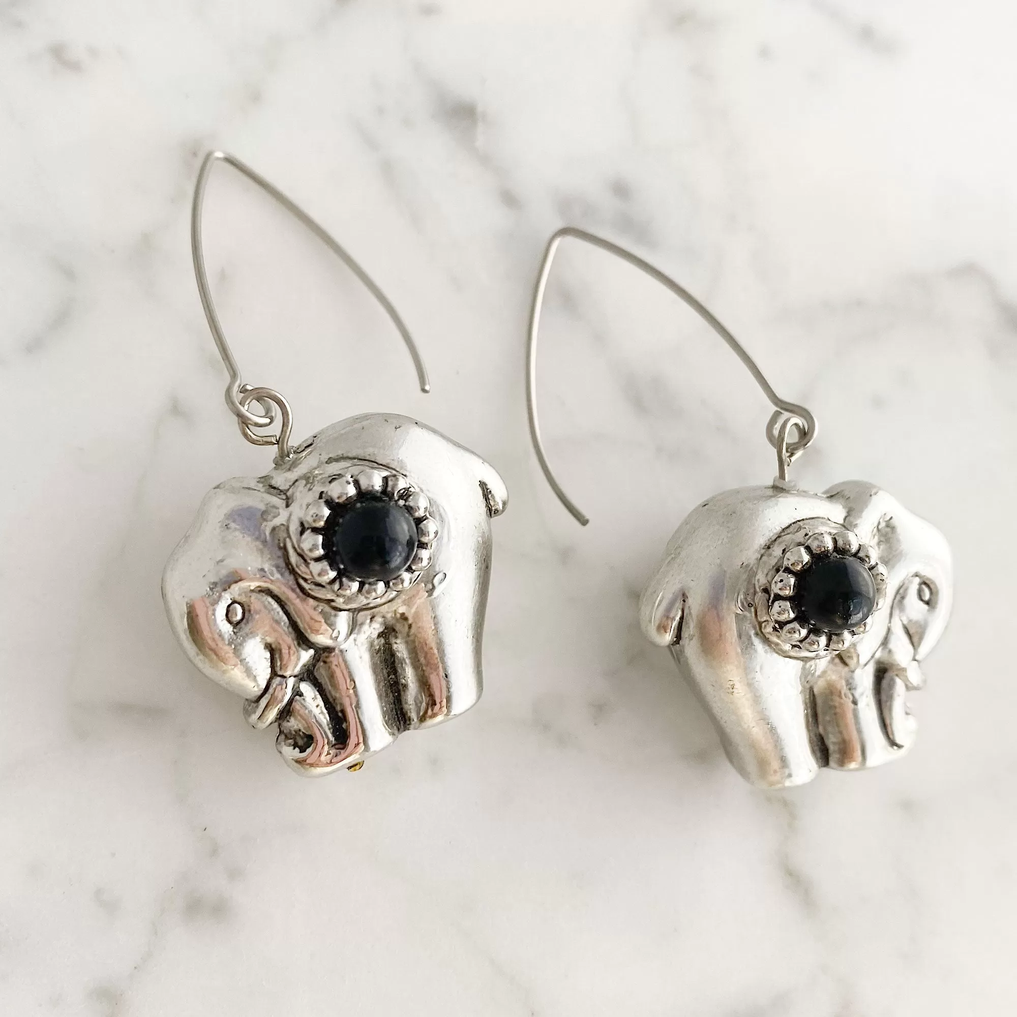 ROSIE vintage lightweight elephant earrings