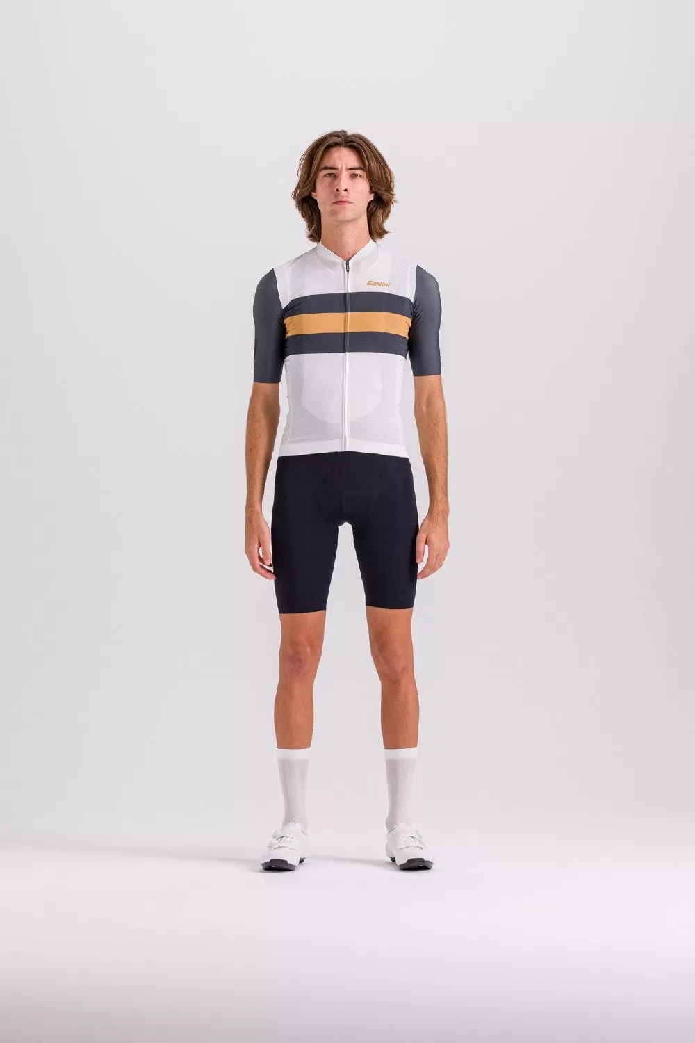 Santini Men's Eco Sleek Bengal 4S Jersey