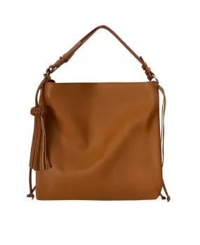 Shoulder Bag Bacalar Bis Tan Leather