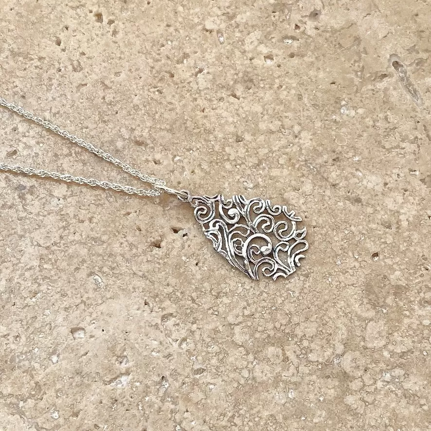 Silver Filigree Necklace