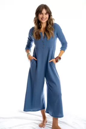 Simply Comfort Jumpsuit - Dark Denim