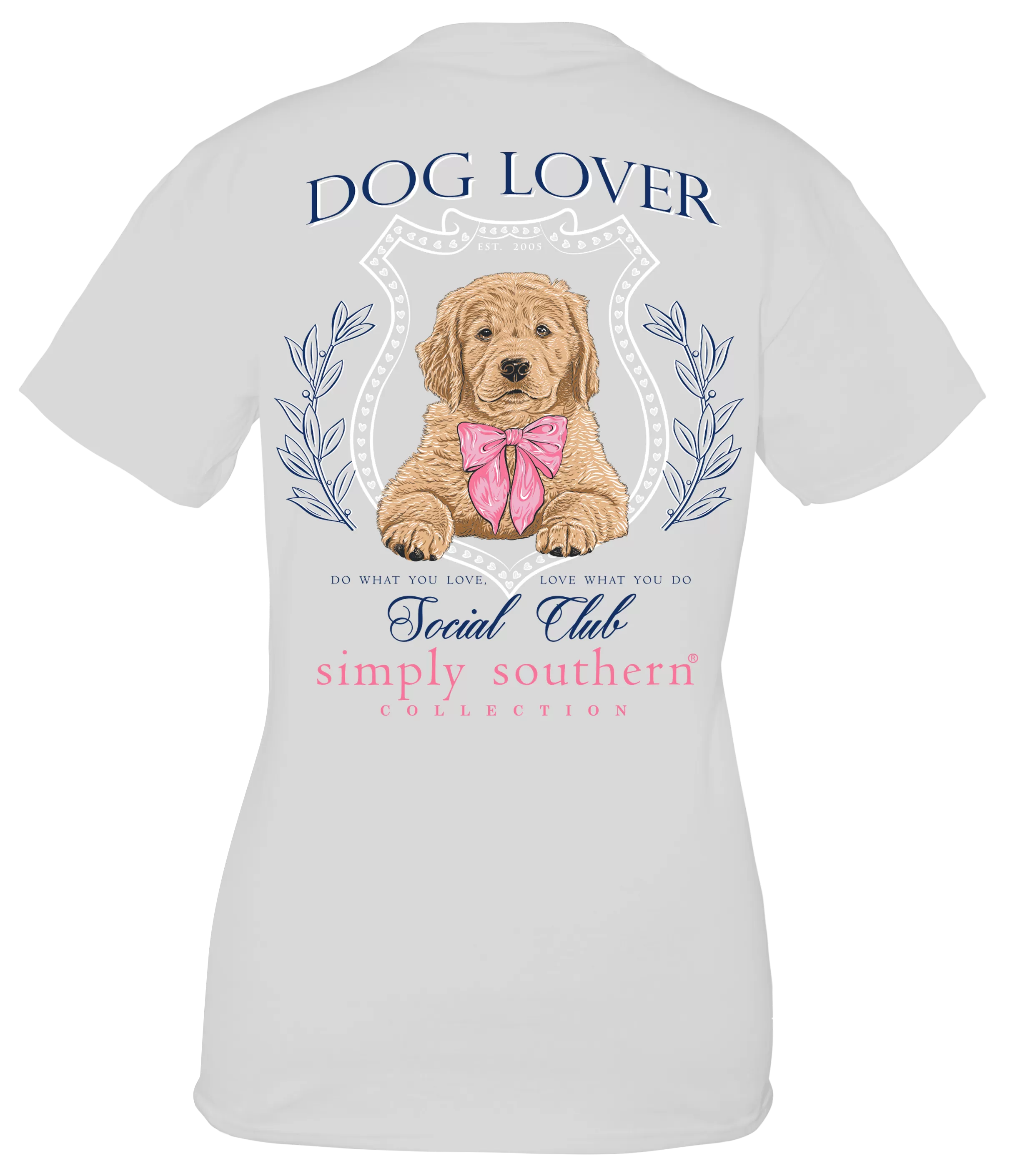 Simply Southern Dog Lover Short Sleeve T-Shirt - Golden Retriever Social Club