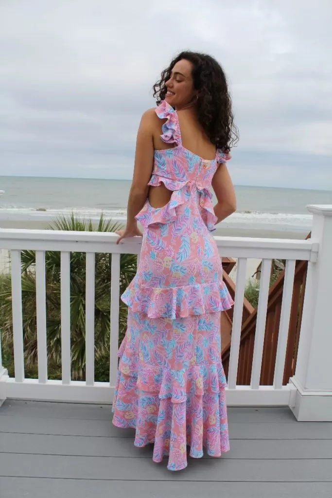 Simply Southern Paisley Ruffle Dress - Maxi Elegance with Boho-Chic Glam!