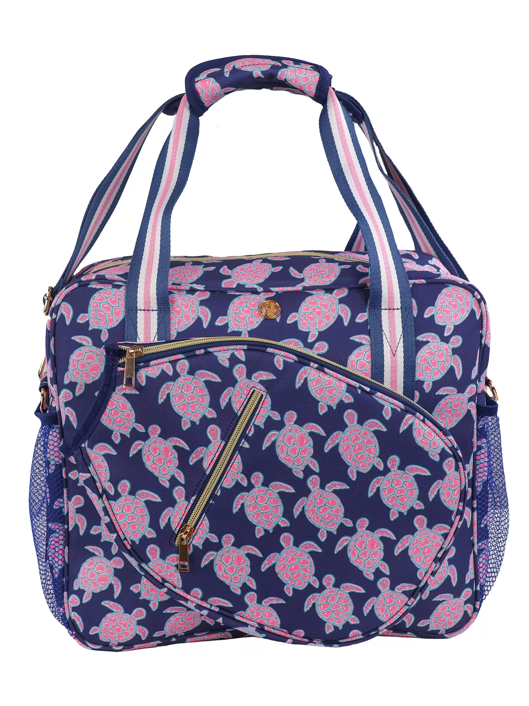 Simply Southern Turtle Print Pickleball Bag: Carry Your Gear in Coastal Style