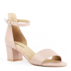 SOCO MID BLOCK HEEL ANKLE STRAP by Diana Ferrari