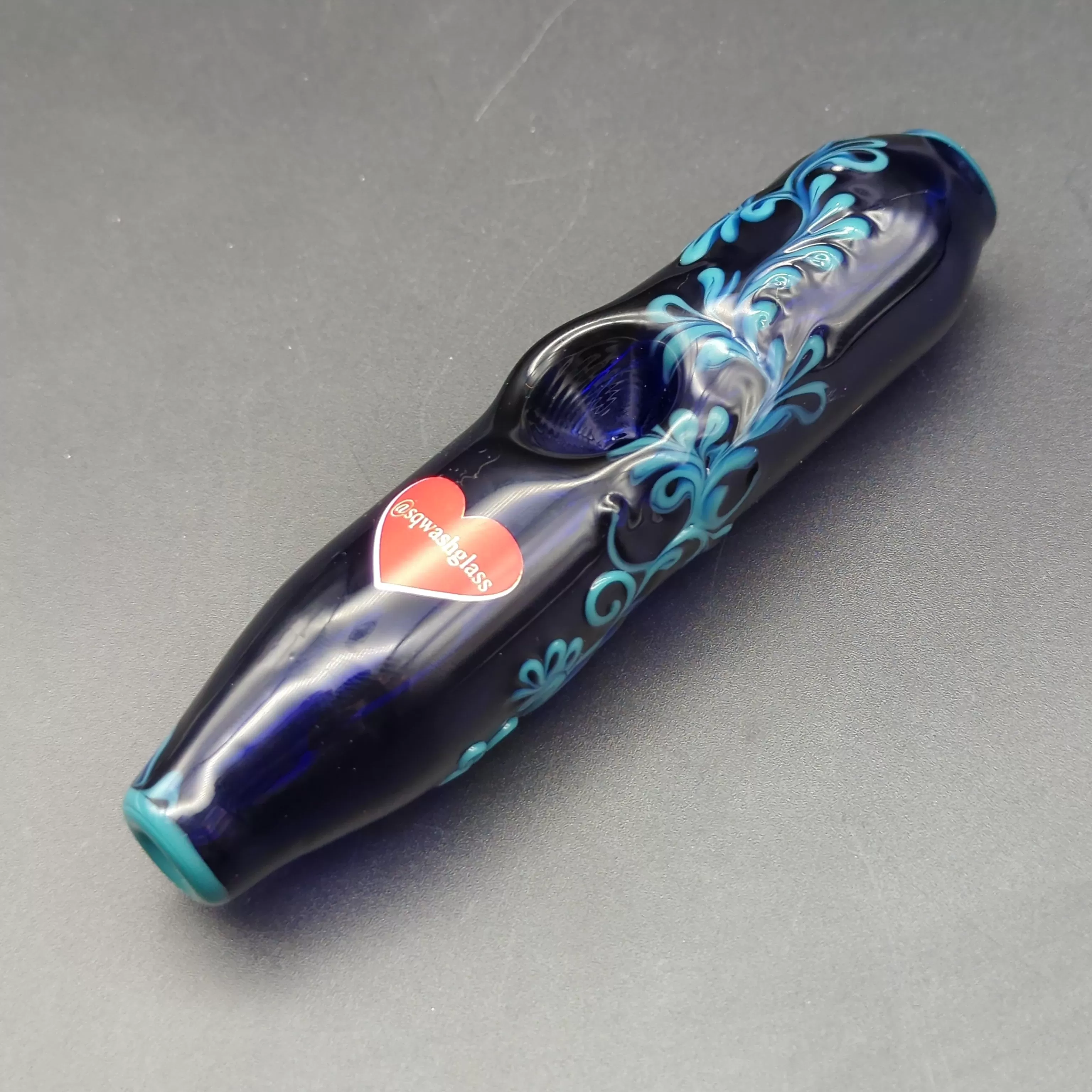 Sqwash Glass 5 Steamroller Pipe