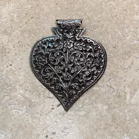 Sterling Silver Pendant - Repousse 2