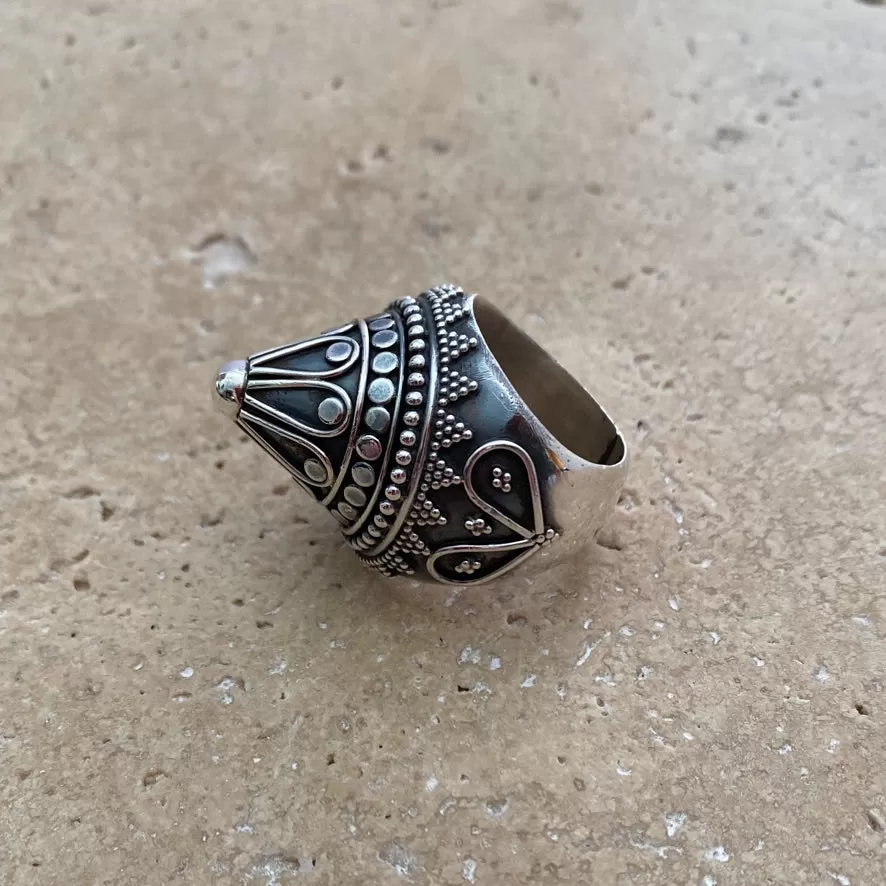 Sterling Silver Ring - Mojari