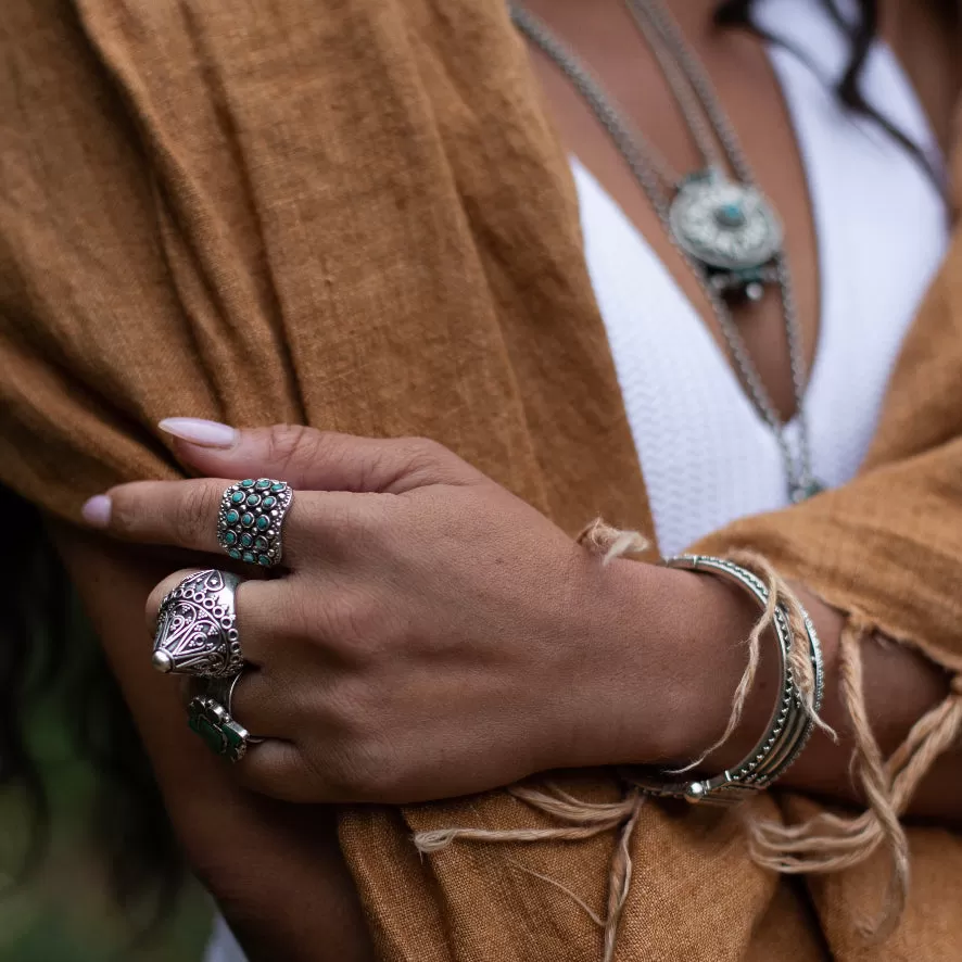 Sterling Silver Ring - Mojari