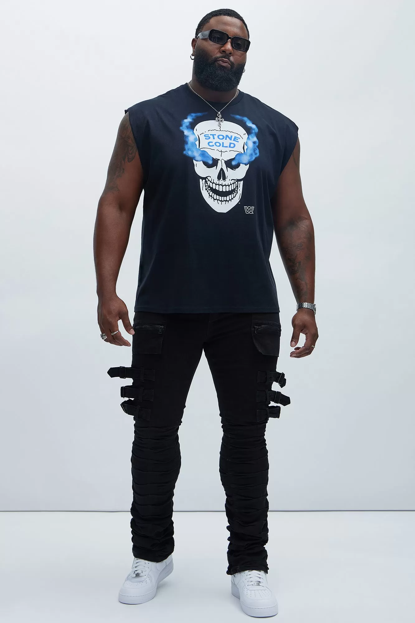 Stone Cold Austin 3:16 Short Sleeve Tee - Black