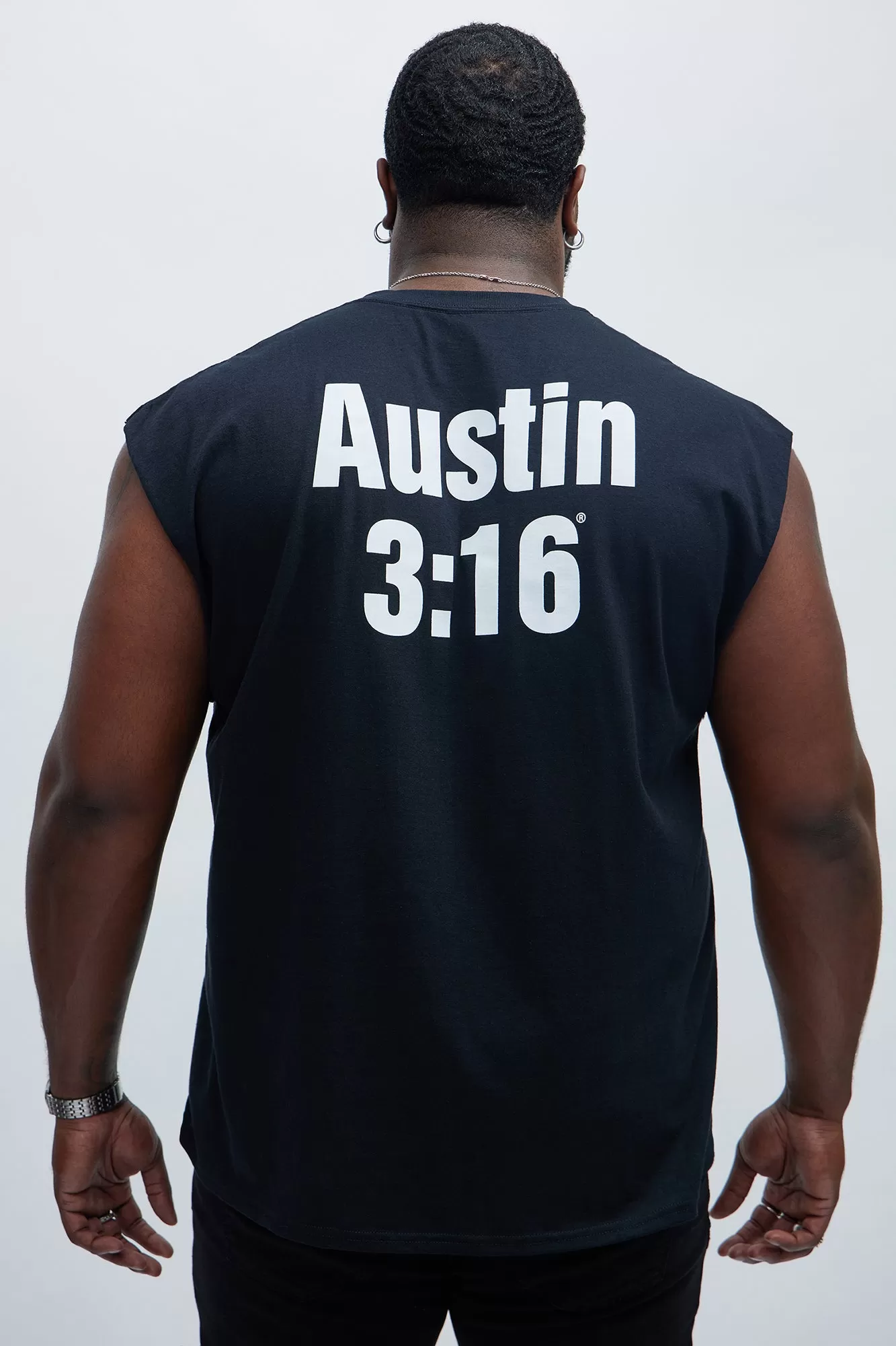 Stone Cold Austin 3:16 Short Sleeve Tee - Black