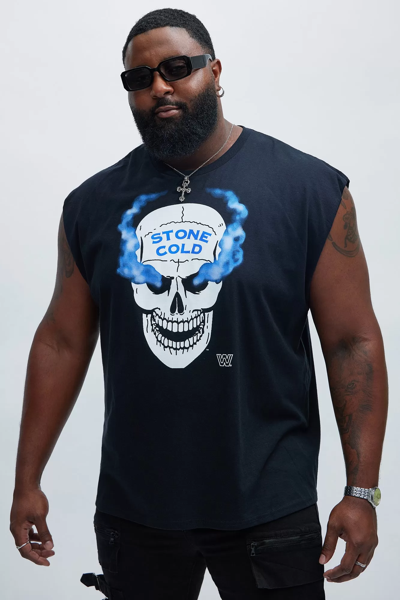 Stone Cold Austin 3:16 Short Sleeve Tee - Black