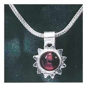 Summer Solstice Garnet Necklace