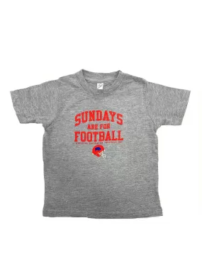 Sundays are for Football Toddler Short Sleeve T-Shirt