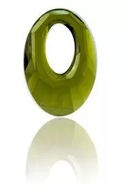 Swarovski 30mm Helios Pendant - Olivine (1pc)