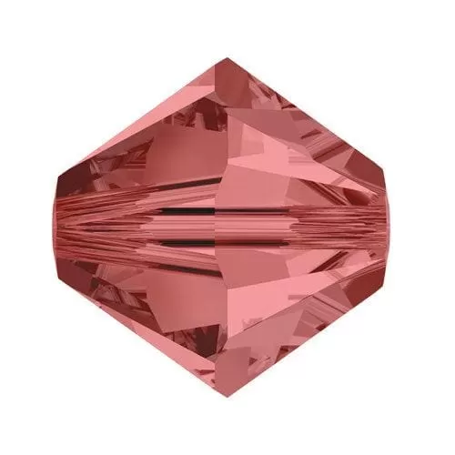 Swarovski 4mm Bicone - Padparadscha (10 Pack) XILION