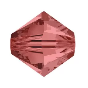 Swarovski 4mm Bicone - Padparadscha (10 Pack) XILION