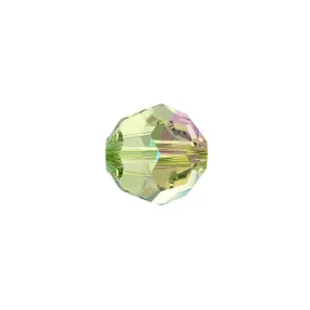 Swarovski (5000) 8mm Round Bead - Peridot Shimmer (Pack of 10)