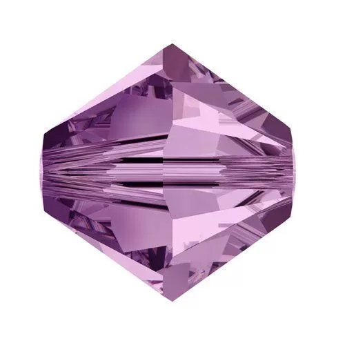 Swarovski 6mm Bicone - Light Amethyst (10 Pack) XILION