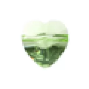 Swarovski 8mm Heart Bead - Peridot (1 Piece) No Longer in Production