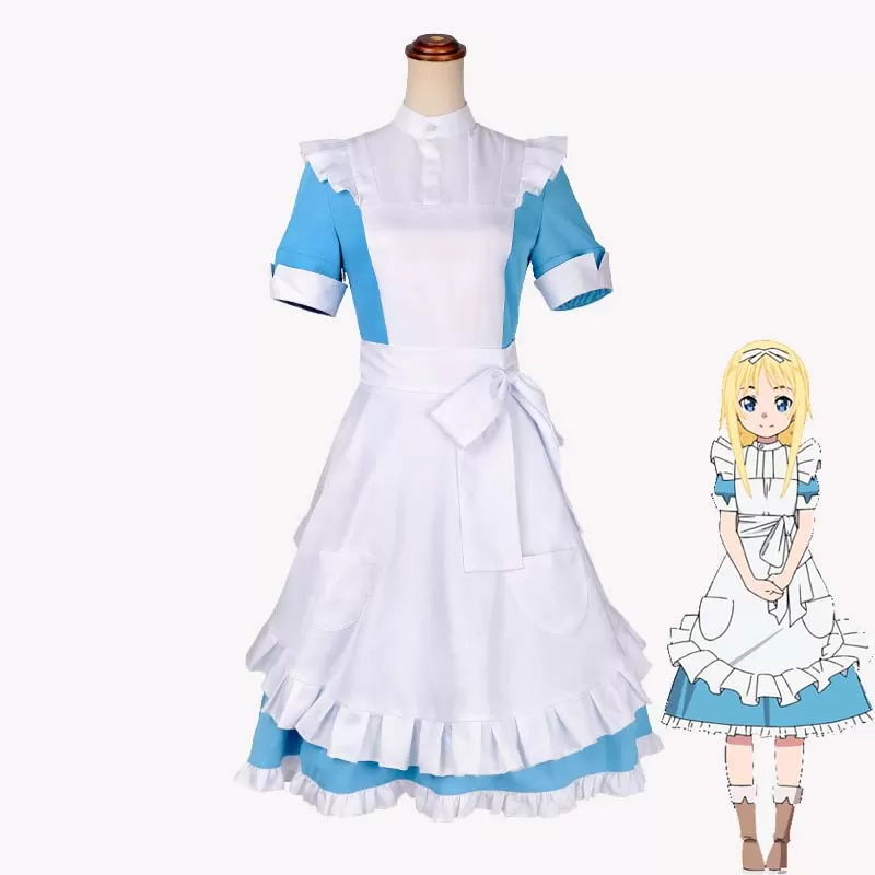 Sword Art Online Alice Maid dress cosplay costume