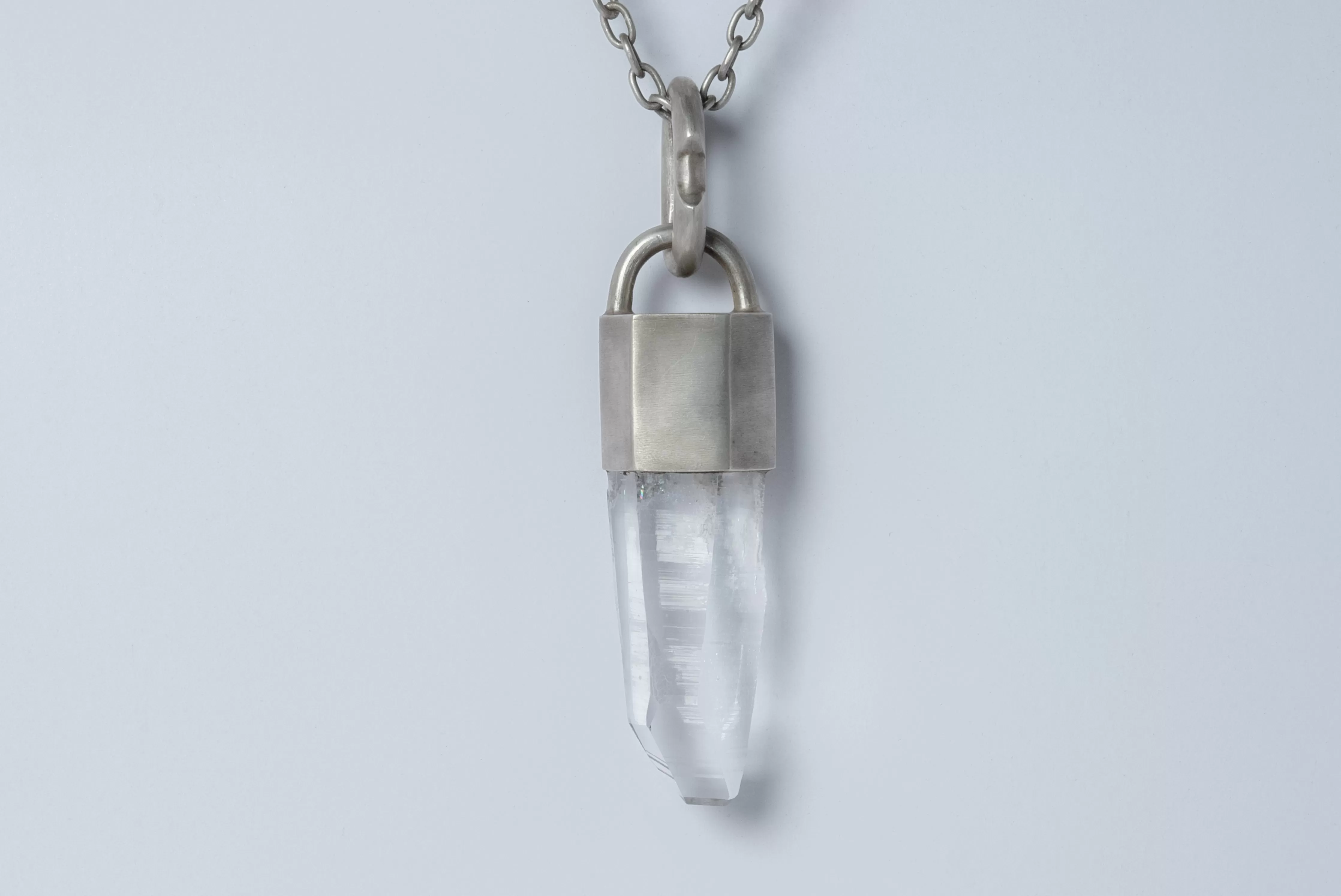 Talisman Necklace (Deco Linked, Lemurian Quartz, DA LEM)