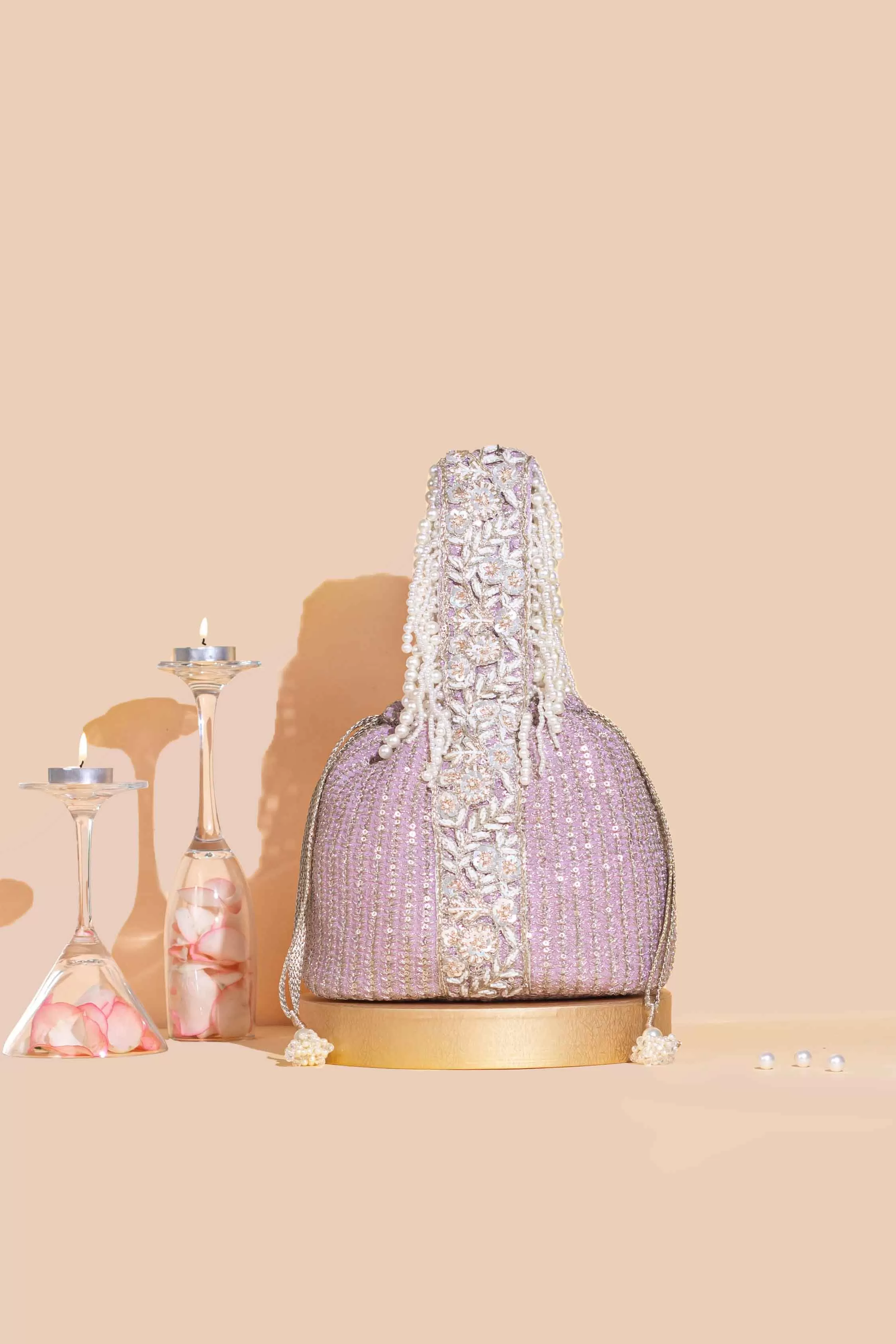 Tara bucket bag - Lilac