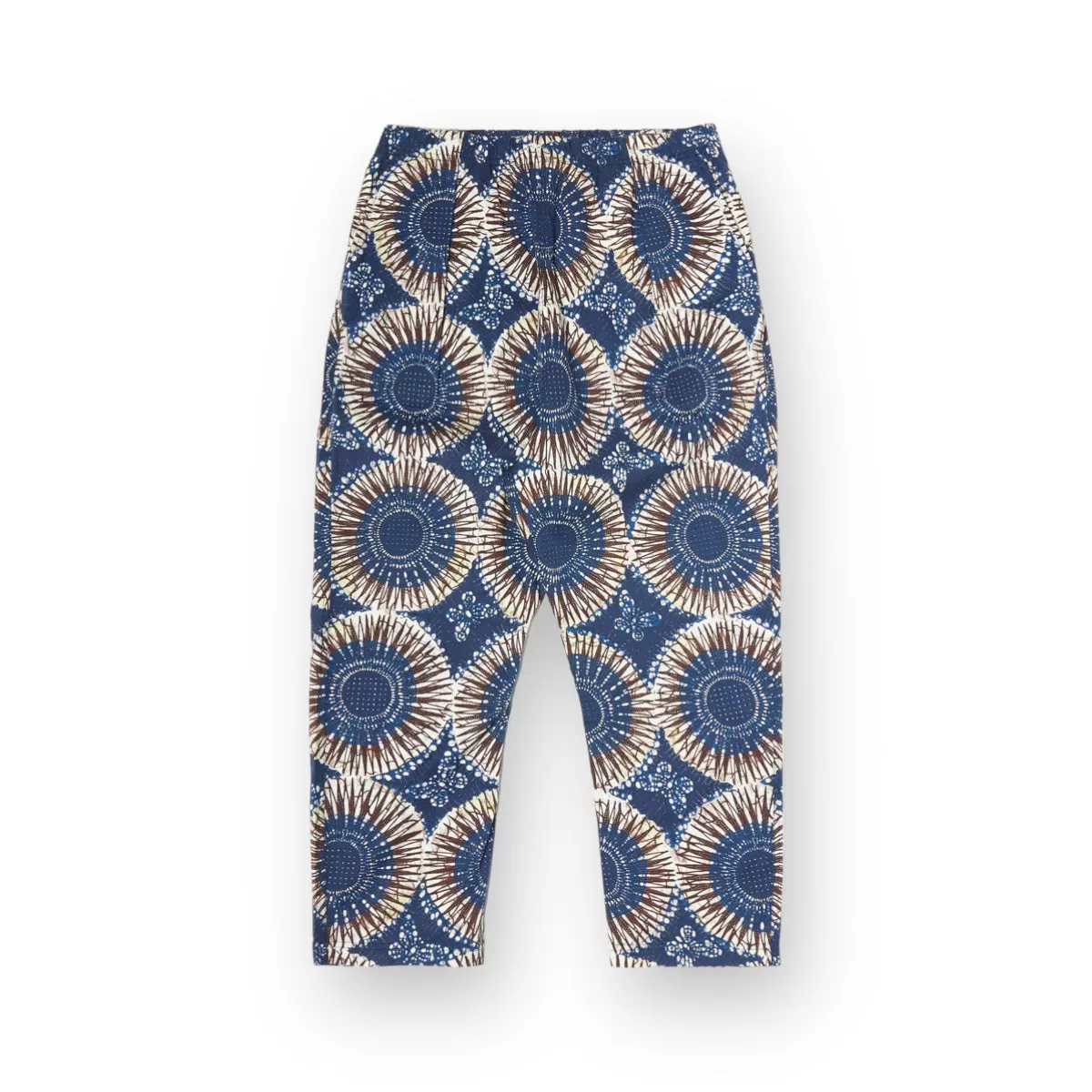 Universal Works Kyoto Work Pant hokkoh print navy 28131