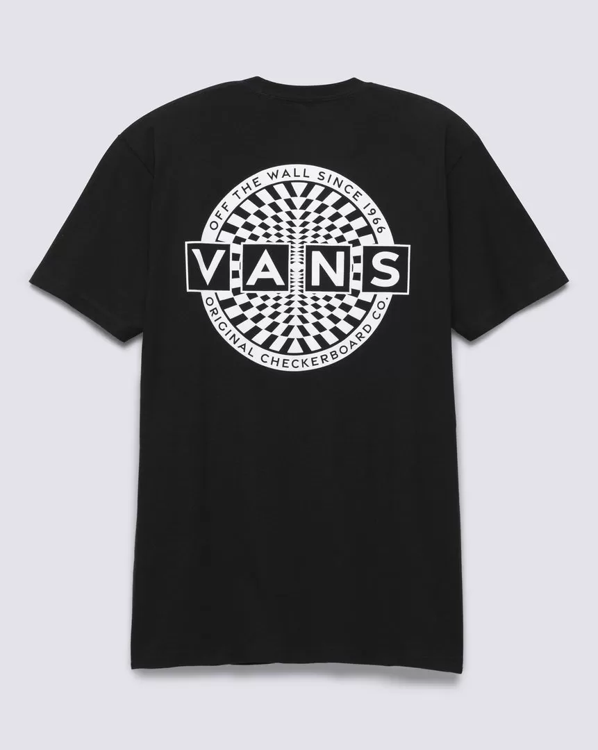 Warped Checkerboard Logo Short Sleeve Tshirt