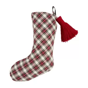 White Taran Christmas Stocking