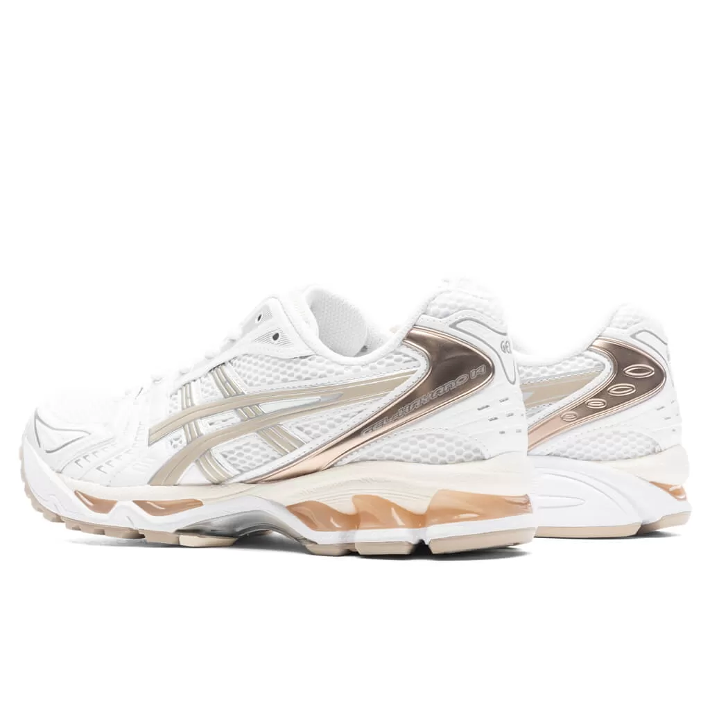 Women's Gel-Kayano 14 - White/Simply Taupe