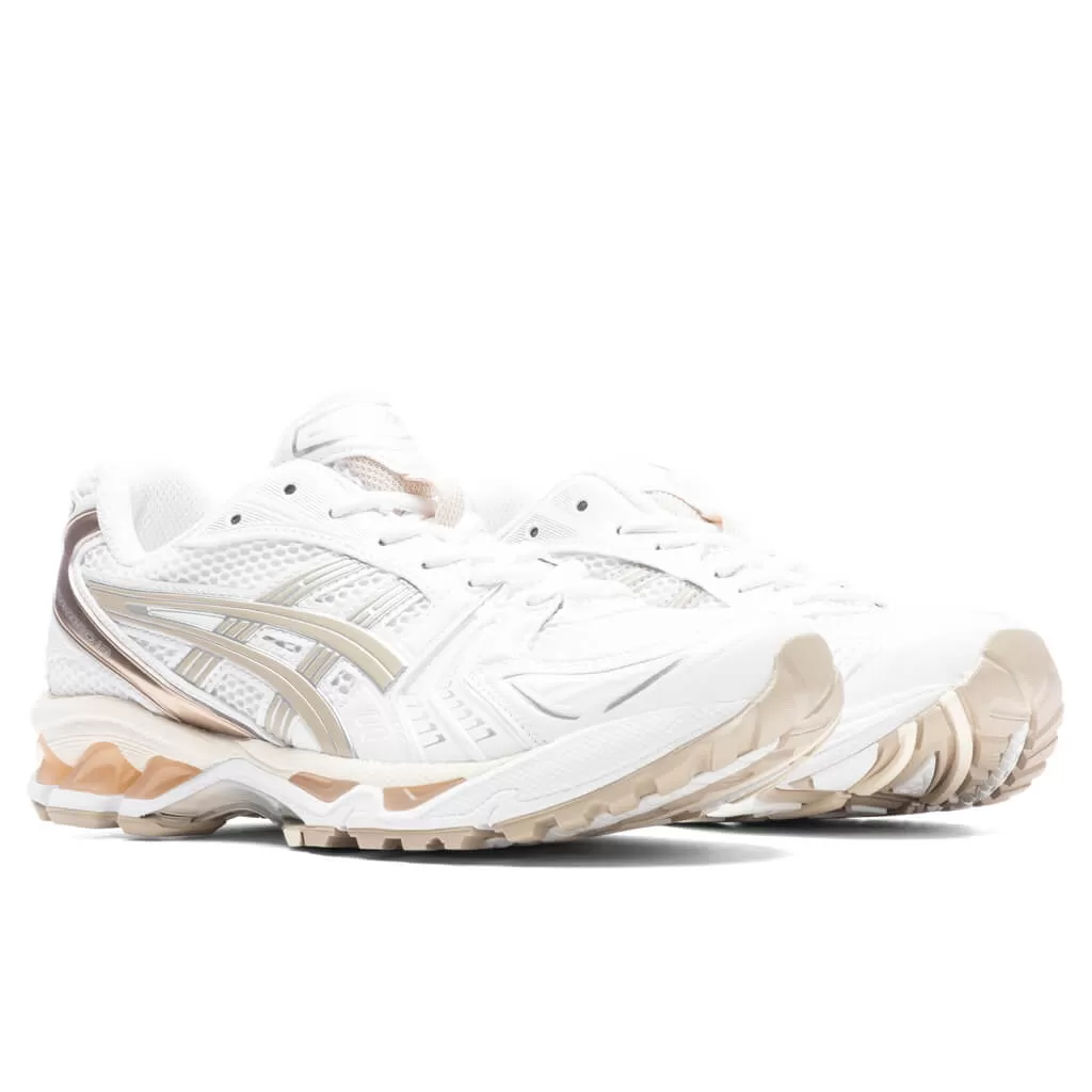 Women's Gel-Kayano 14 - White/Simply Taupe