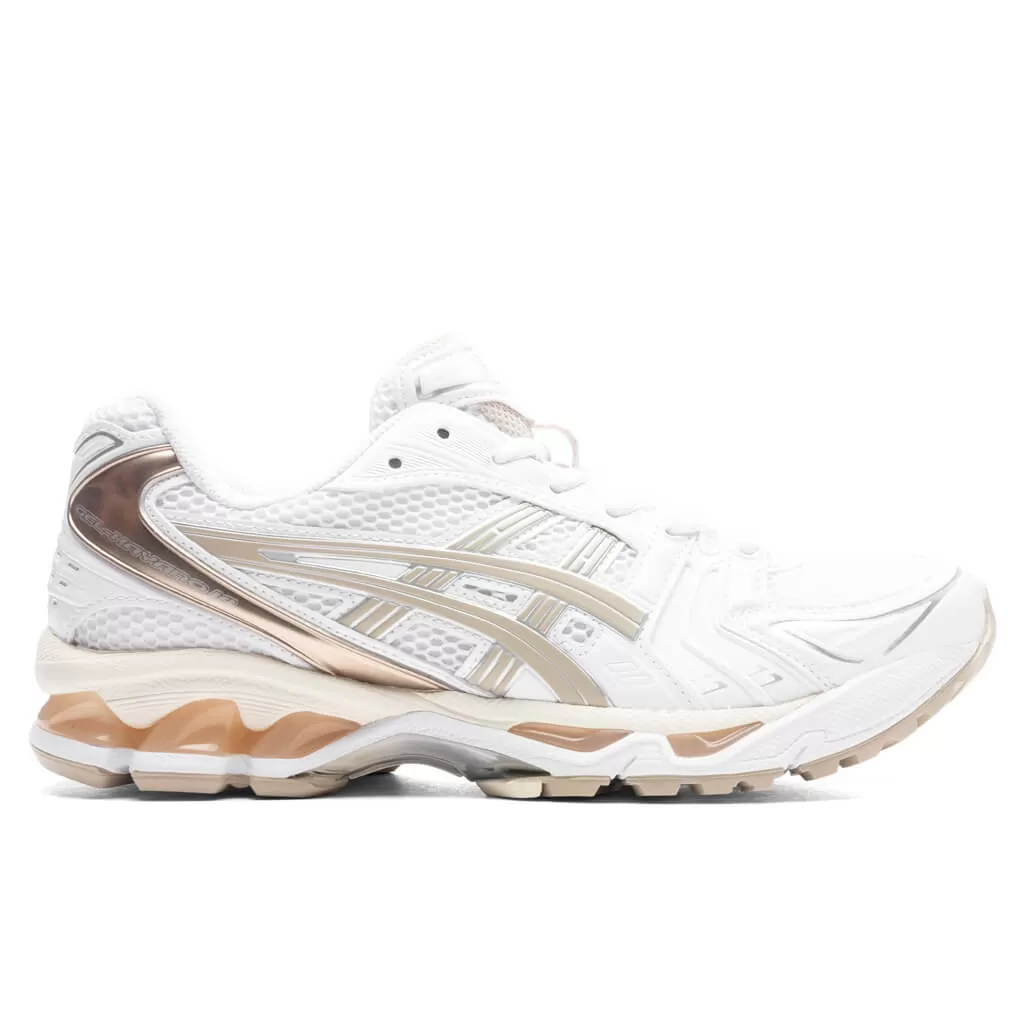 Women's Gel-Kayano 14 - White/Simply Taupe