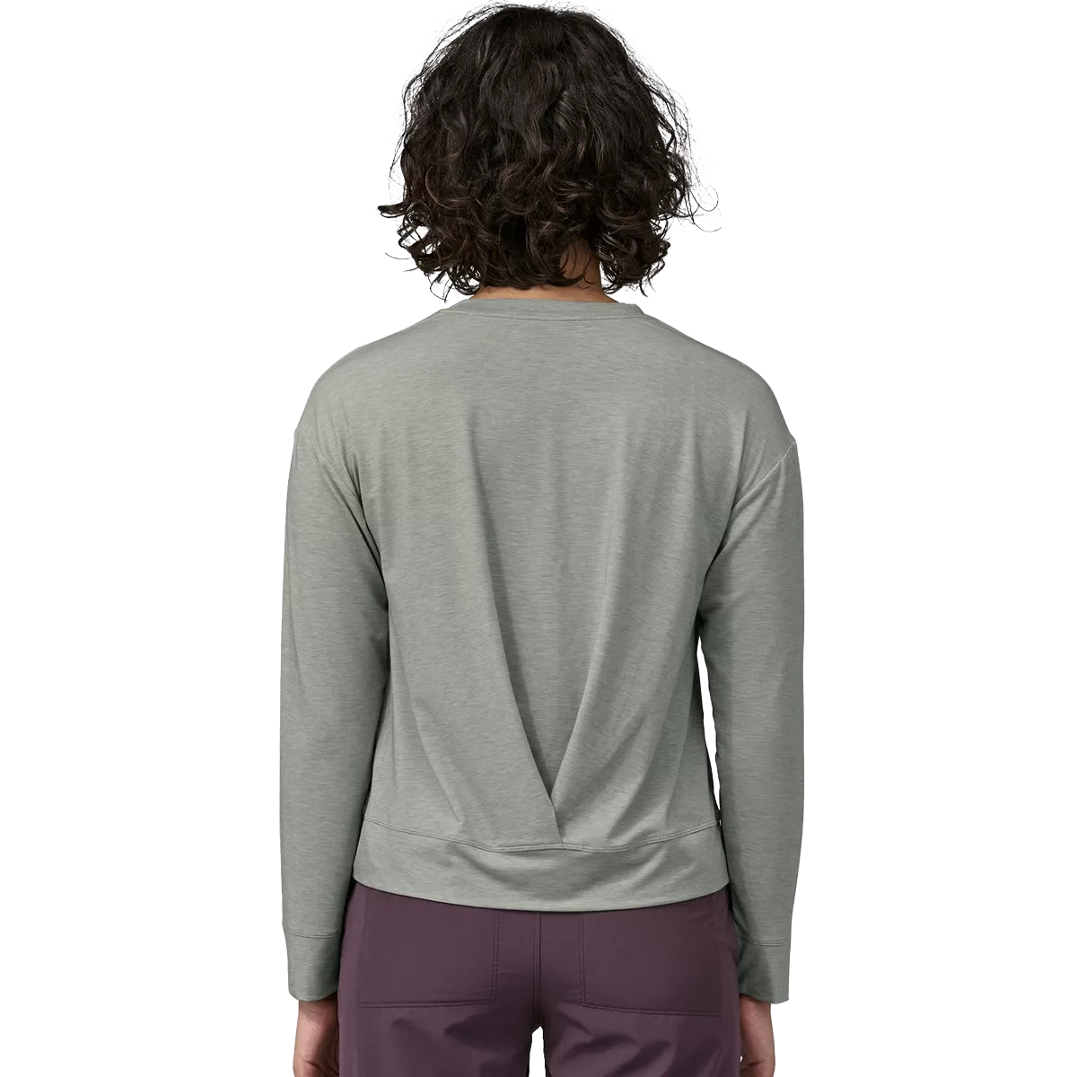 Women's Long-Sleeved Glorya Twist Top