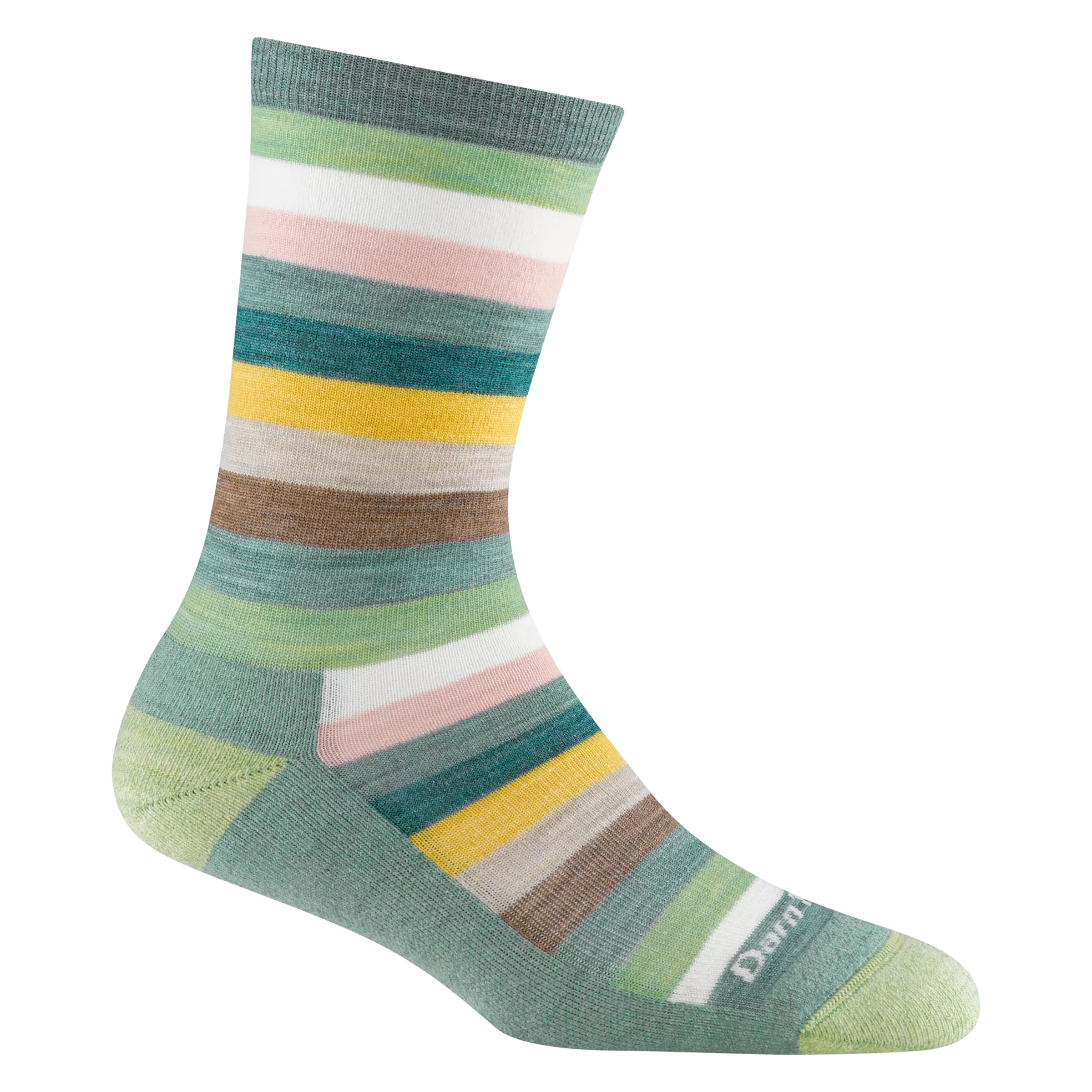 Women's Mystic Stripe Crew  Lightweight Lifestyle Sock