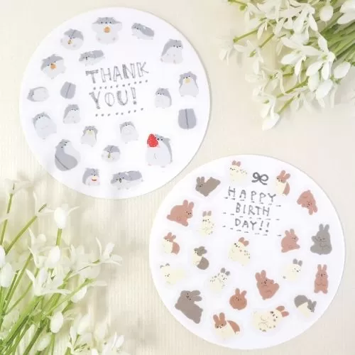 World Craft Mamire Pomeranians PET Stickers