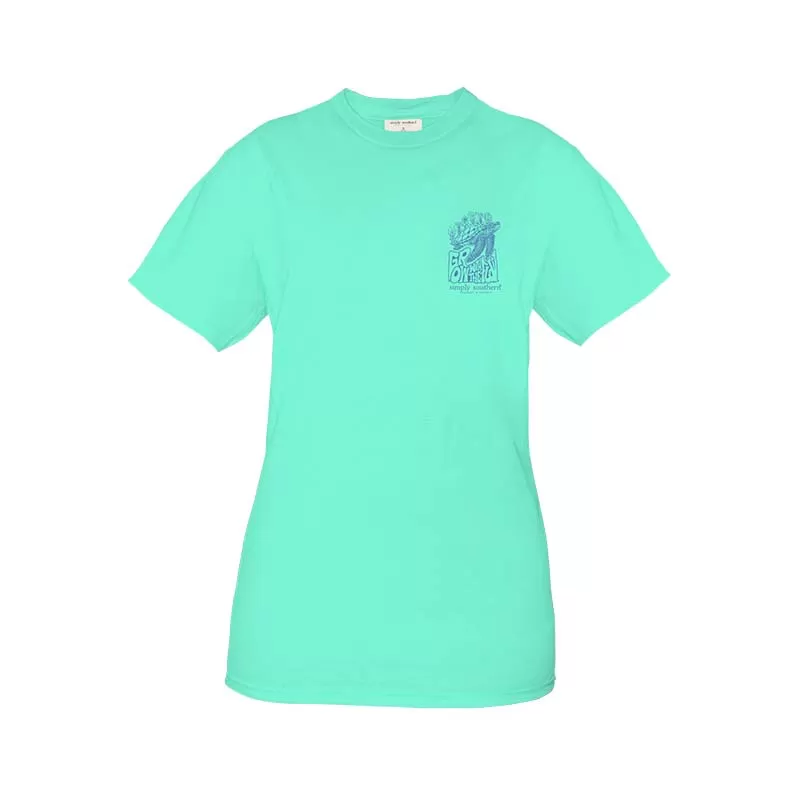 Youth Turtle Tracking Grow With The Flow Short Sleeve T-Shirt