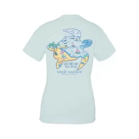 Youth Turtle Tracking Lighthouse Short Sleeve T-Shirt